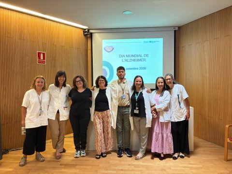 La Dra. Margarita Torrente participa a la Jornada del Dia Mundial de l'Alzheimer a l'Hospital Sant Joan de Reus